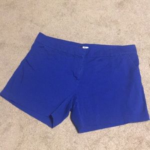 Womens blue shorts
